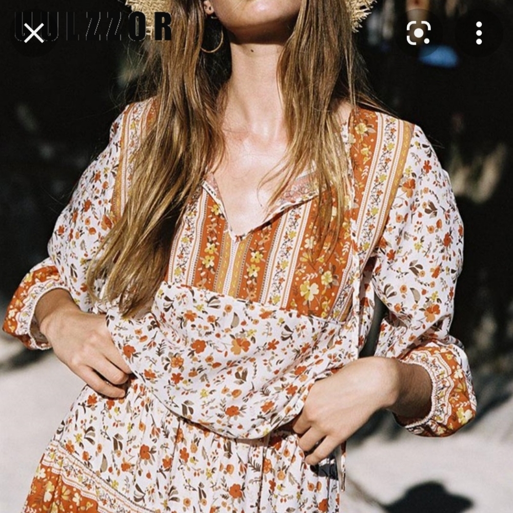 Arnhem Orange Blossom Blouse